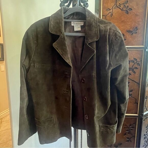 100% Leather Suede Jacket - Picture 9 of 11